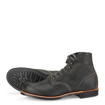 Red Wing Blacksmith 6-Inch Boot in Charcoal Rough & Tough Leather Laarzen Heren Zwart - 3341